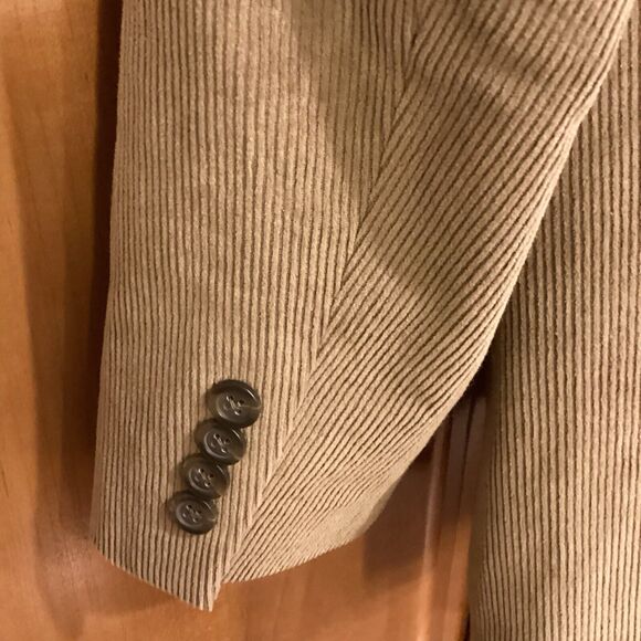 Chaps Ralph Lauren Corduroy Blazer Men’s 46L Ralphcore Preppy Light Academia - Picture 7 of 14